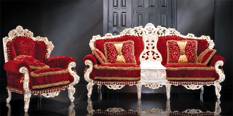 Кресло в стиле барокко LUD 1414